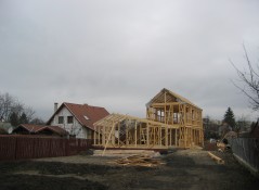 Proiectare casă unifamilială pe structură de lemn